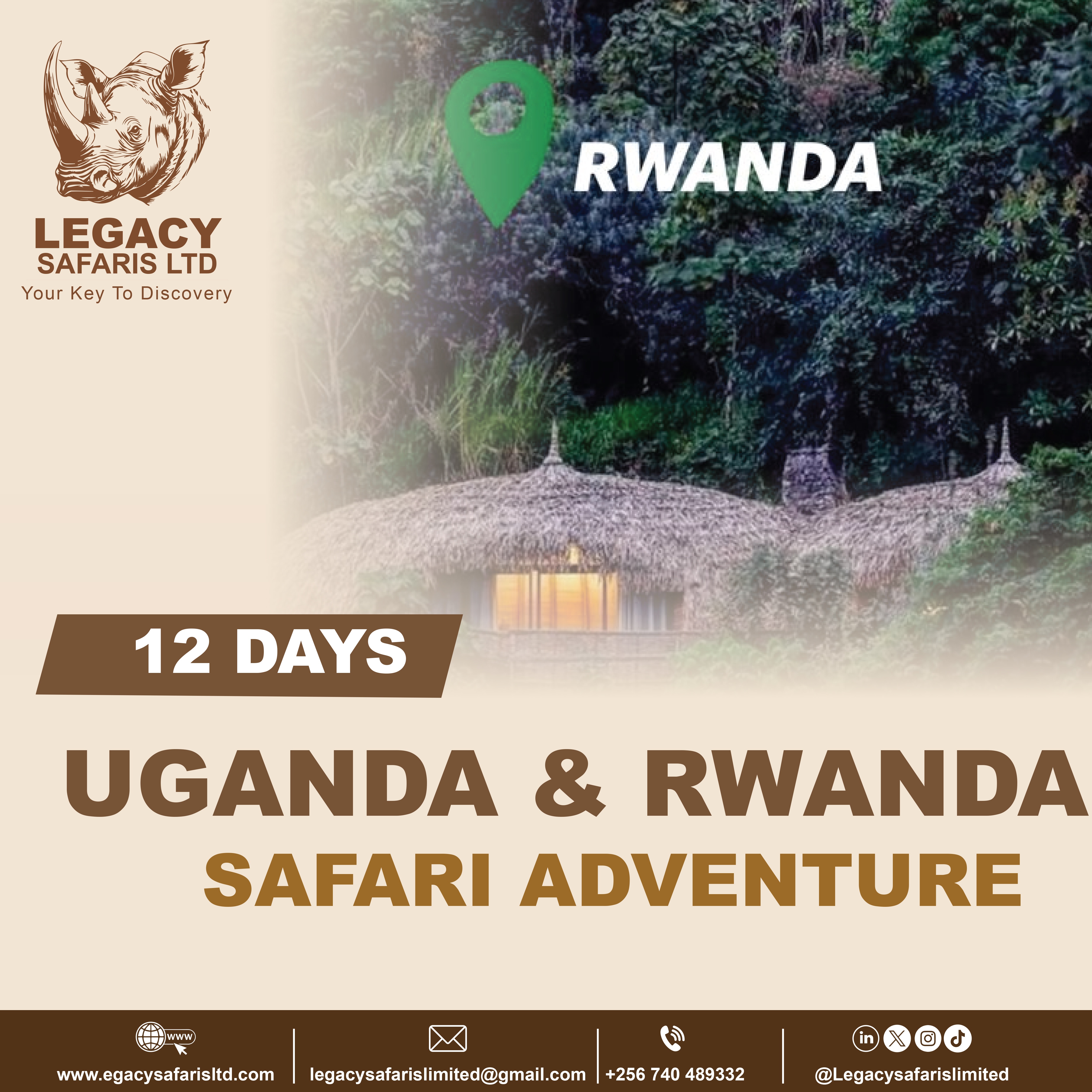 Uganda & Rwanda Safari Adventure