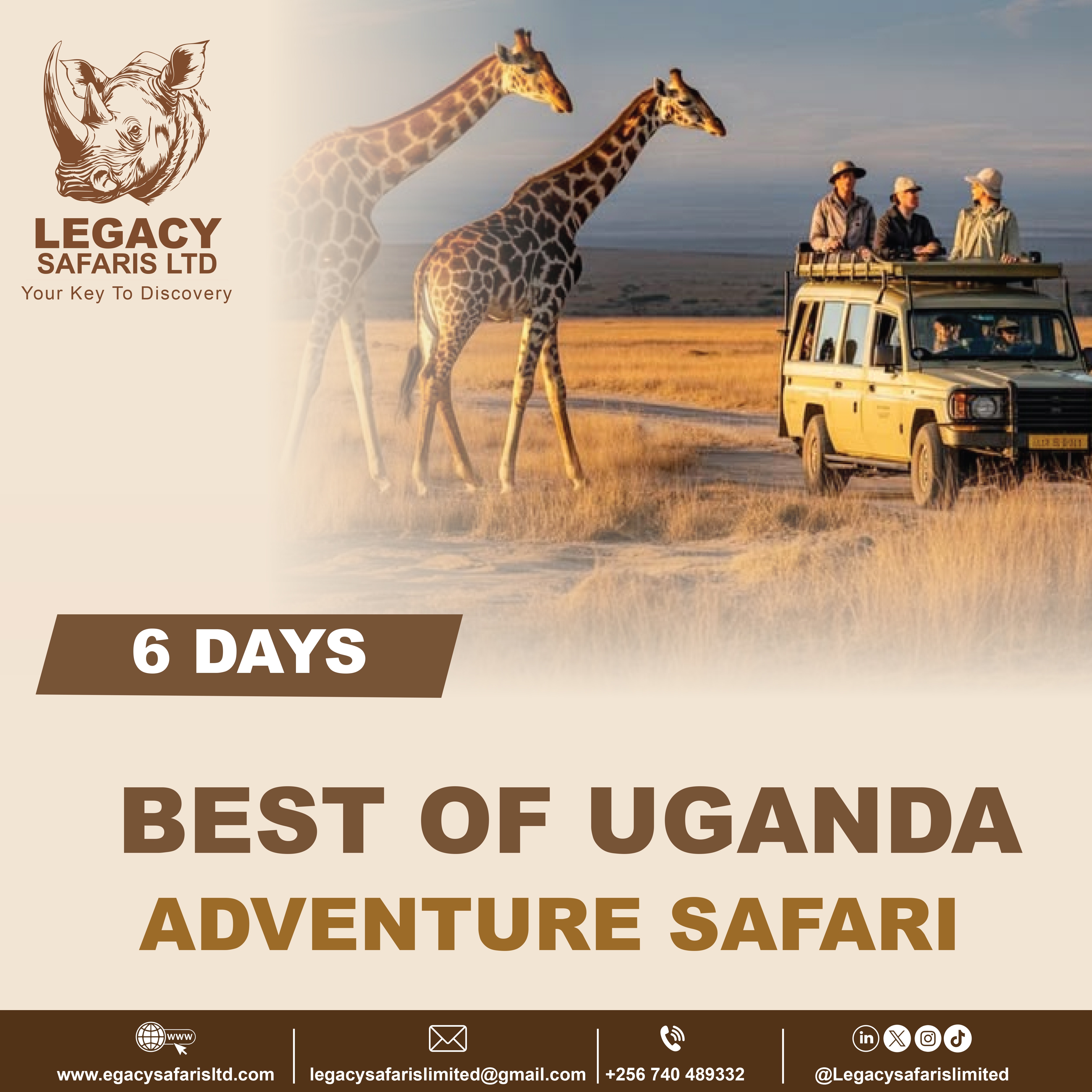 Best of Uganda Adventure Safari (6 Days)